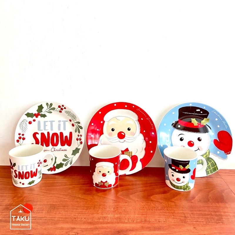 

Christmas Hampers / Piring Cangkir Natal Set Hampers Hadiah Kado Gift