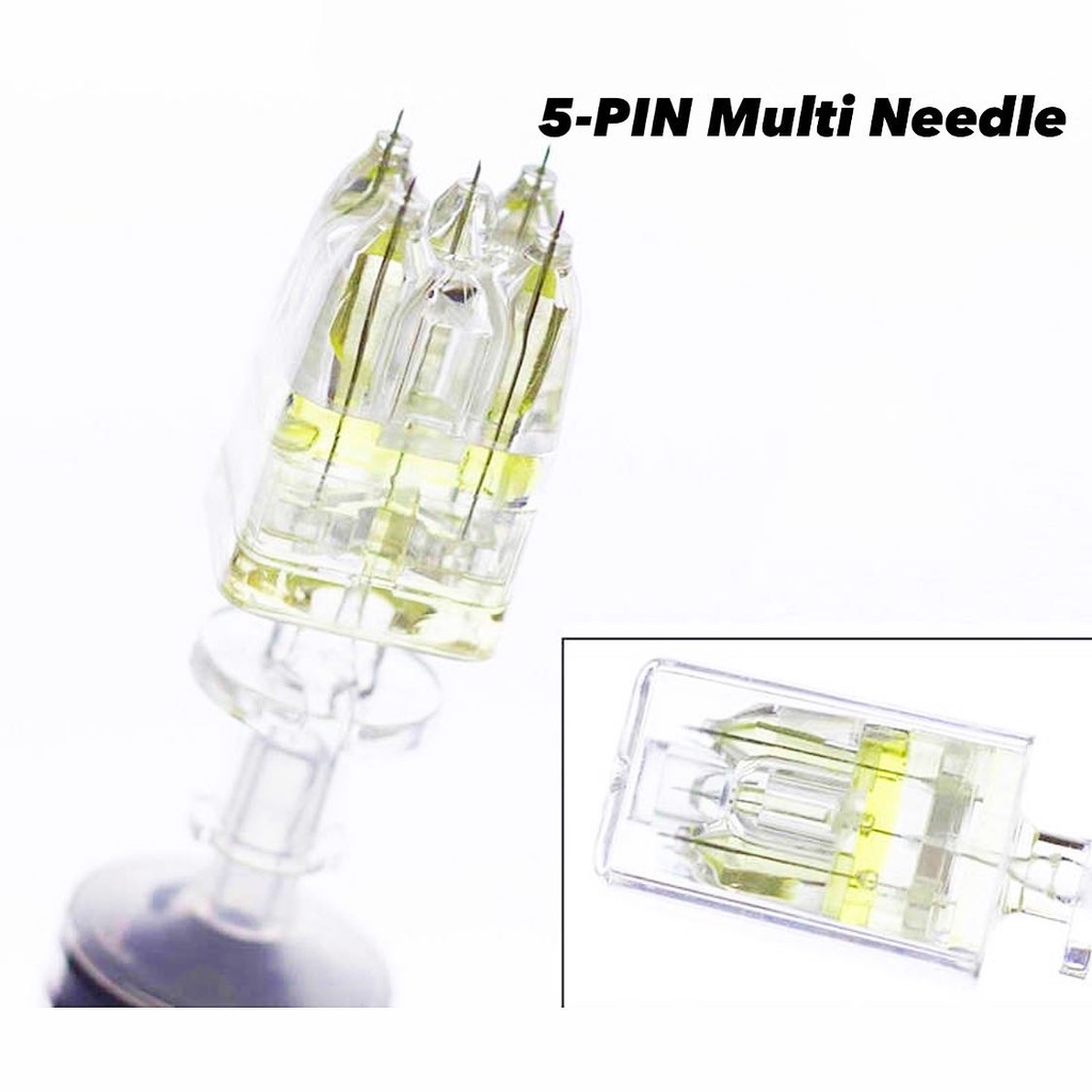 Crystal Meso Multi Needle 5 Pin For Beauty Skin Care Facial Injection Needle Face