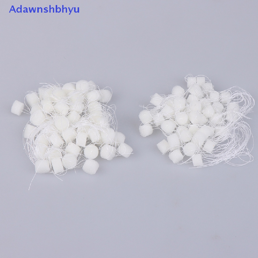 Adhyu 50PCS Ear Impress Pads Otoblock Impresion Busa Penyumbat Telinga Ear Plugs Sponge ID
