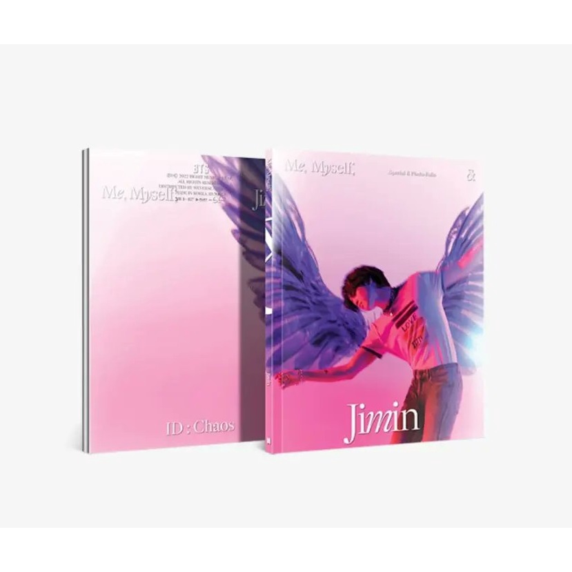 BTS PHOTOBOOK ME, MY SELF AND JIMIN [ID: CHAOS JIMIN] [BTS PHOTOFOLIO]