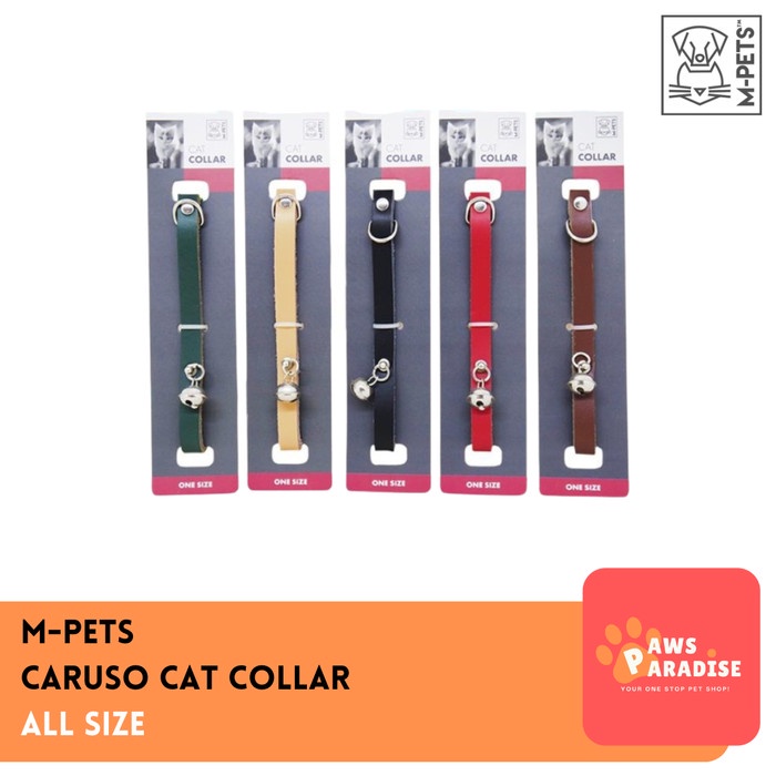 M-PETS Caruso Cat Collar / Kalung Kucing Lonceng