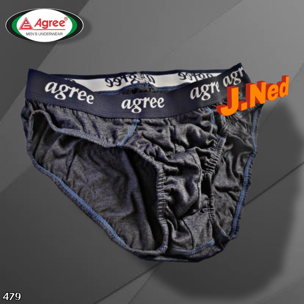 J479 Celana Dalam Pria Cd Pria Agree Exclusive Men's Brief HRG PER 1 PCS