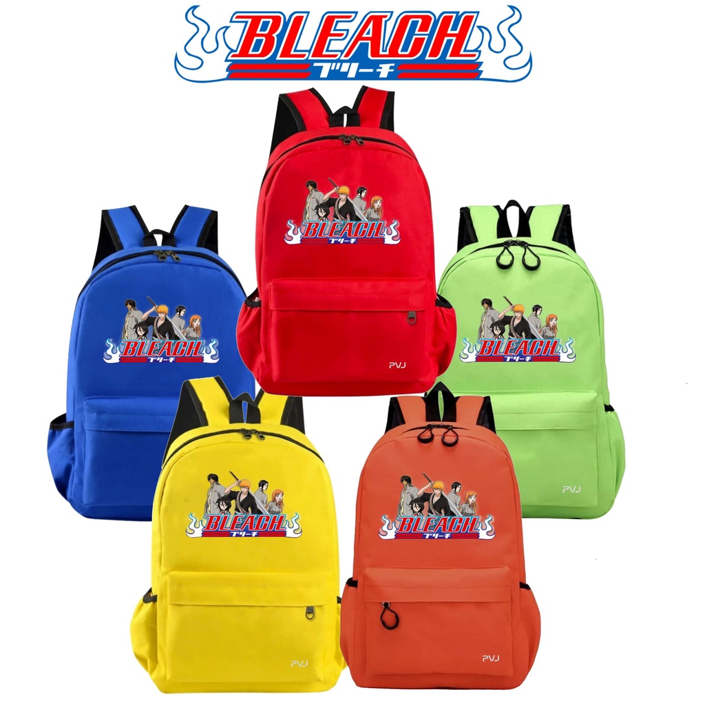 PVJ - Tas Anak Sekolah SD Motif Anime Bleach Ichigo Backpak