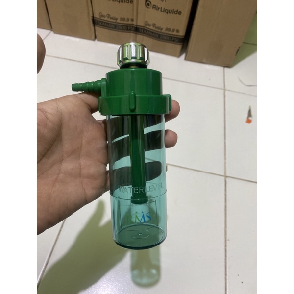 Botol humidifer buat regulator / flowmeter / botol regulator oksigen