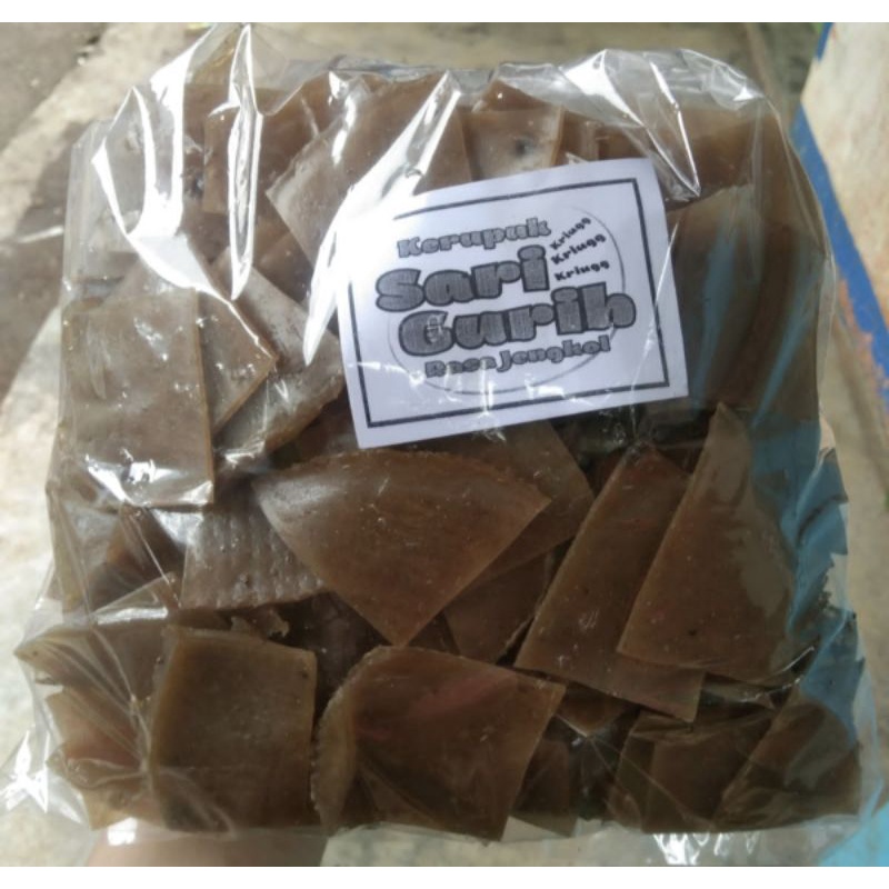 

Krupuk jengkol mentah sari gurih 1KG