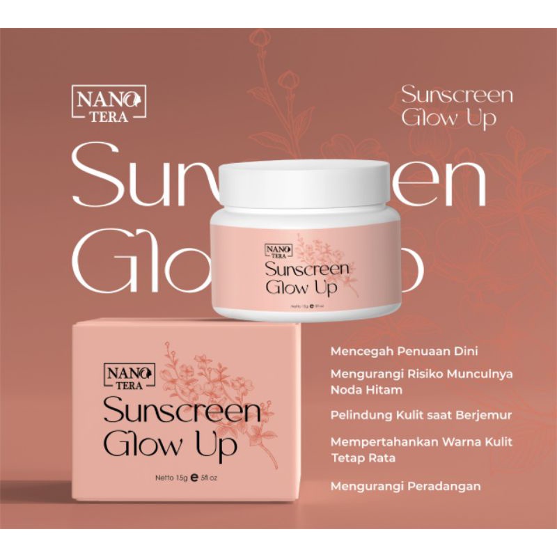 SUNSCREEN UNTUK PERLINDUNGAN WAJAHMU DARI FLEK HITAM,PENUAAN DINI BY NANOTERA