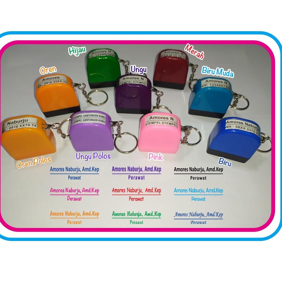 

[New][X98N]㊚ STEMPEL NAMA | DOKTER | BIDAN | PERAWAT | NIP | NAMA NOMOR HP | JABATAN top produk