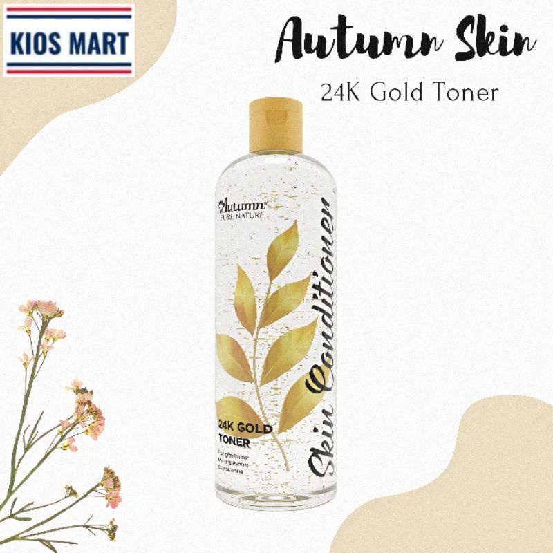 Autumn Toner Skin Conditioner 24K Gold 500ml