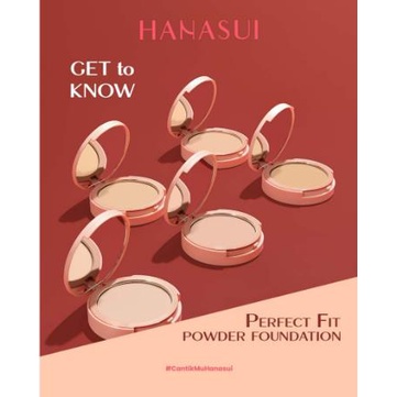 * NCC * Hanasui Perfect Fit Powder Foundation Two Way Cake TWC