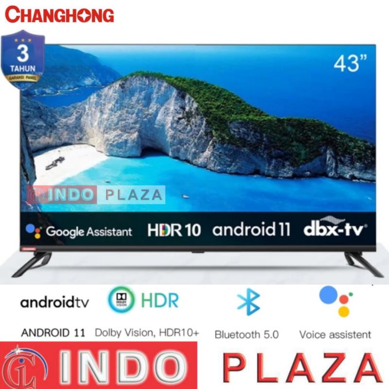 TV CHANGHONG 43 Inch SMART ANDROID L43H7 (LUAR MEDAN)