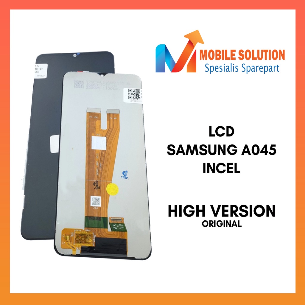 GROSIR LCD SAMSUNG A045 ORIGINAL 100% FULLSET TOUCHSCREN GARANSI 1BULAN