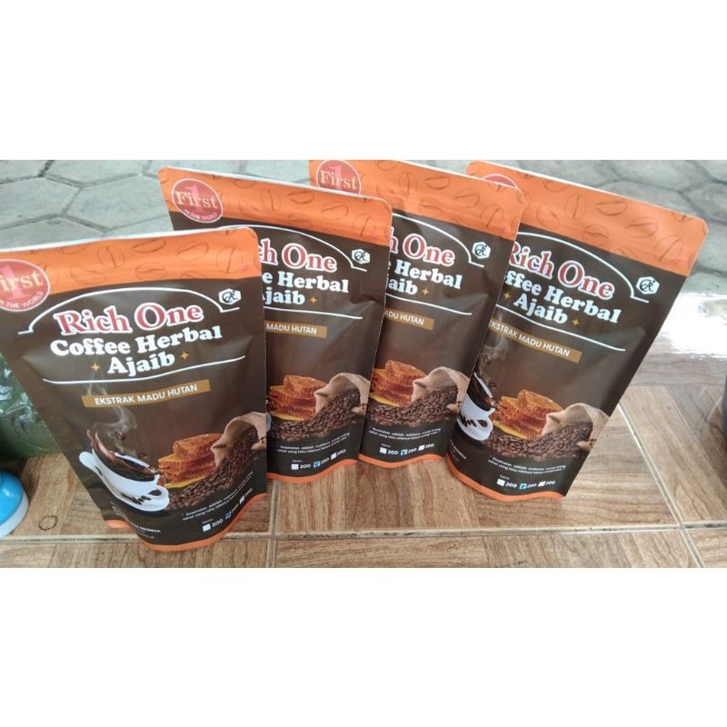 

Paket Hemat 2 Pack Rich One Coffee Herbal Madu Hutan dan Bubuk Daging Kopi: Penyembuh Penyakit yang Efektif