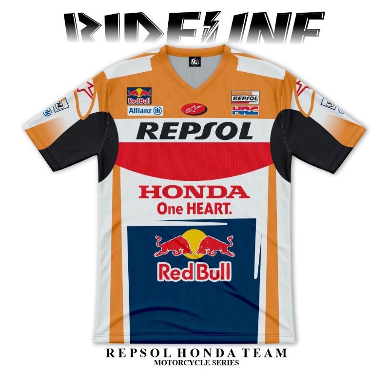 KAOS TSHIRT JERSEY TEAM REPSOL HONDA MOTOGP