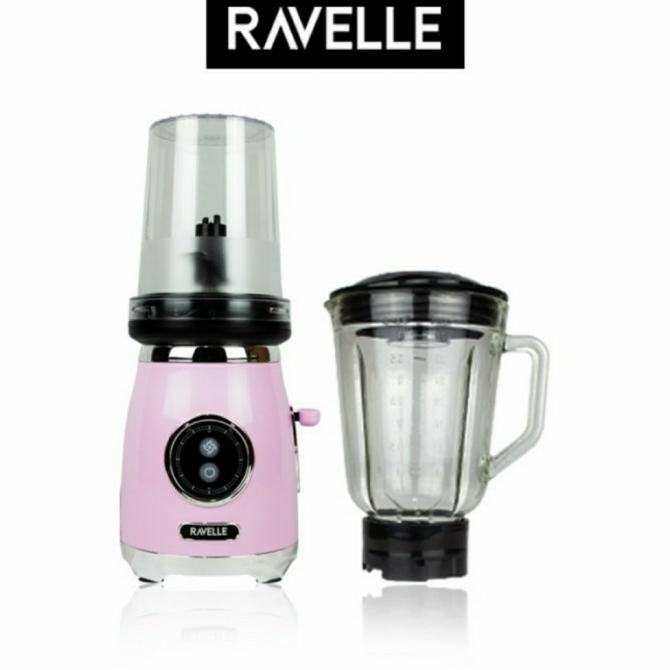 Ravelle Retro Blender Plus Chopper - Chopper Blender Korea