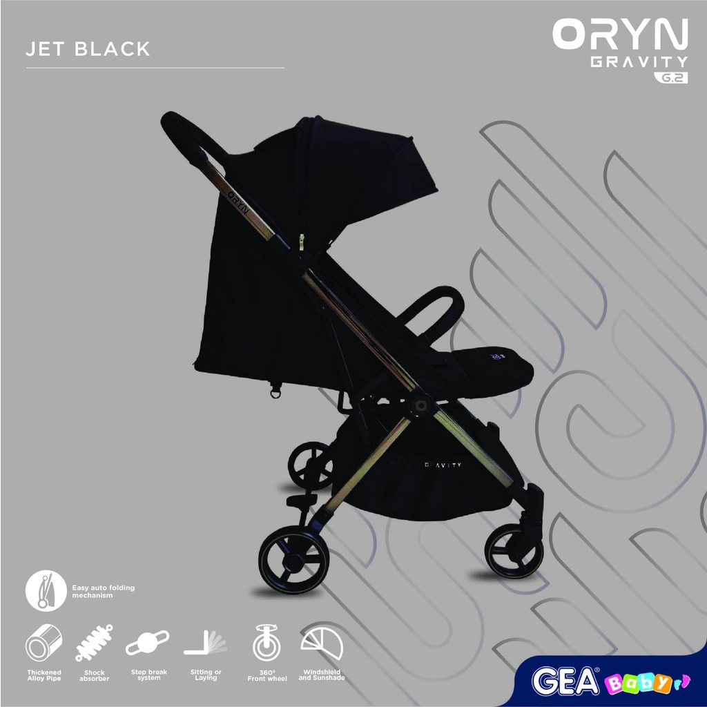 EA Baby ORYN Gravity G2 Stroller / kereta dorong bayi