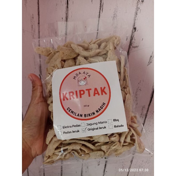 

kriptak mba aya varian original jeruk