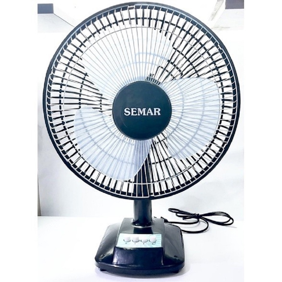 Desk Fan Kipas Angin Meja Duduk Semar 12in 12 Inch Angin Kuat