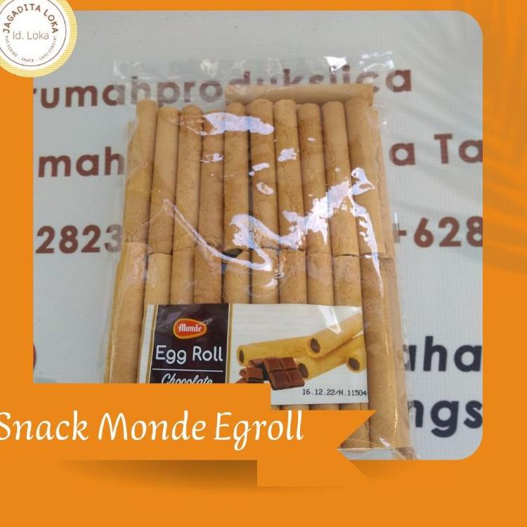 

[U-9-W ✉] Snack Repack Monde Eggroll-berkualitas