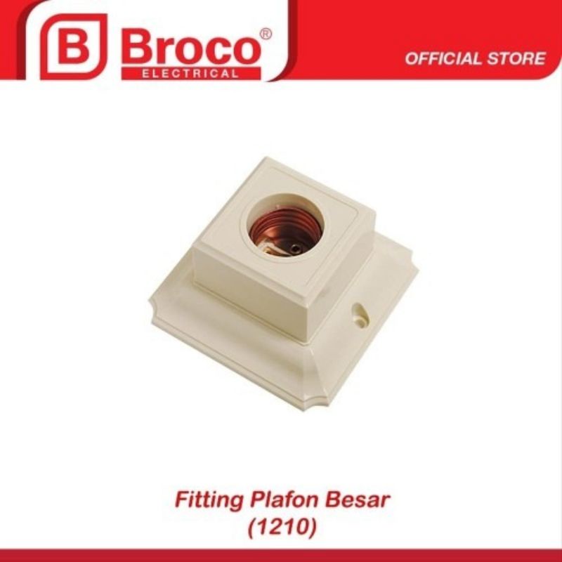 Broco Fitting Plafon Besar 1211 1210