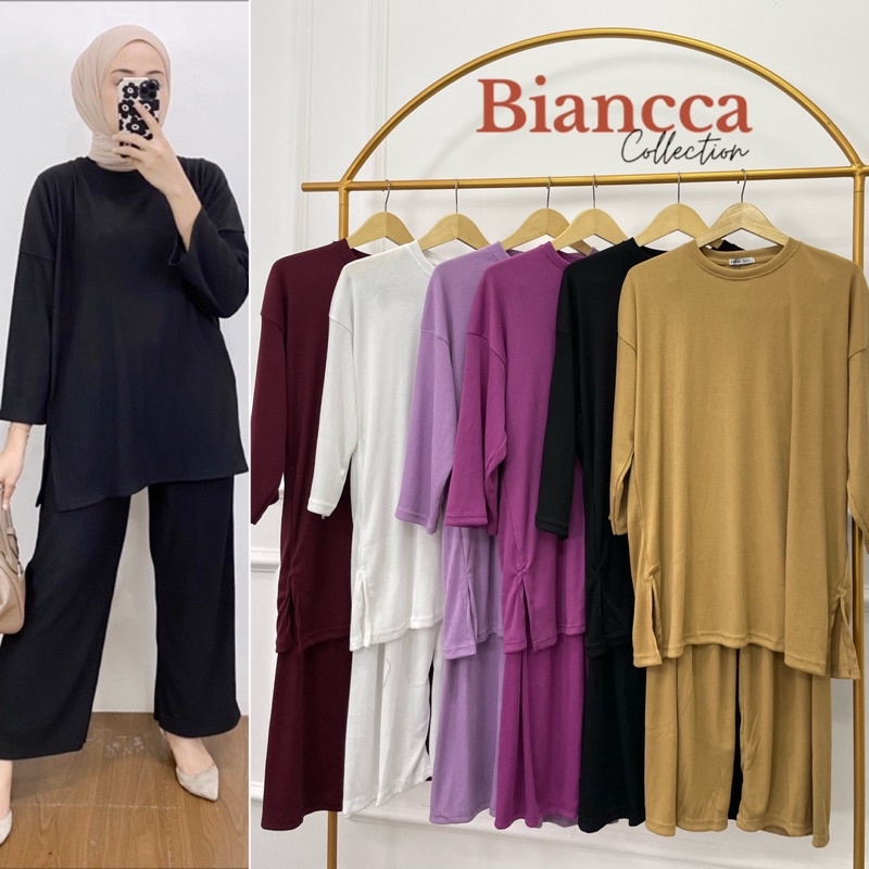 VALEN ONE SET KNIT - SET KNIT ONE SET OVERISIZE LENGAN KAOS MUSLIM