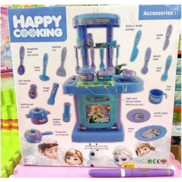 MAINAN KITCHEN SET HAPPY COOKING MASAK MASAKAN DAPUR