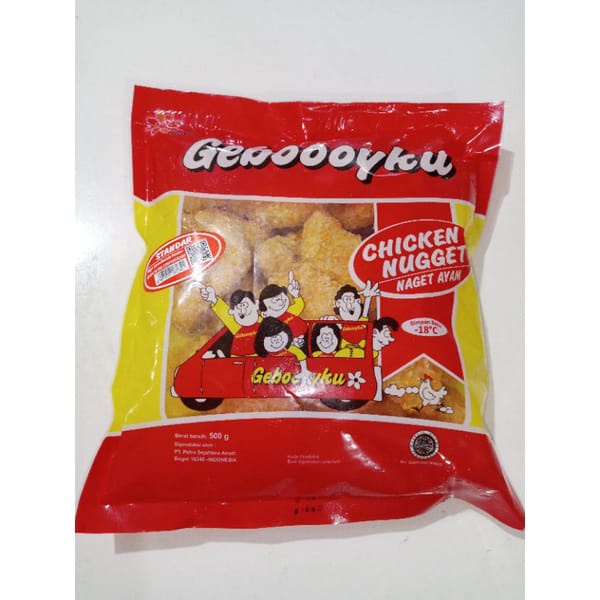

GEBOOYKU nagget ayam 500gr