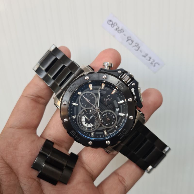 Jam Tangan Pria Alexandre Christie AC9205mc Second Preloved