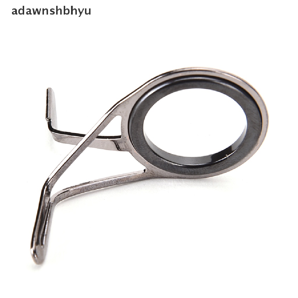 Adawnshbhyu 7 Pcs Ukuran Campur Cincin Atas Pancing Batang Tiang Repair Kit Line Guides Eyes Sets New ID