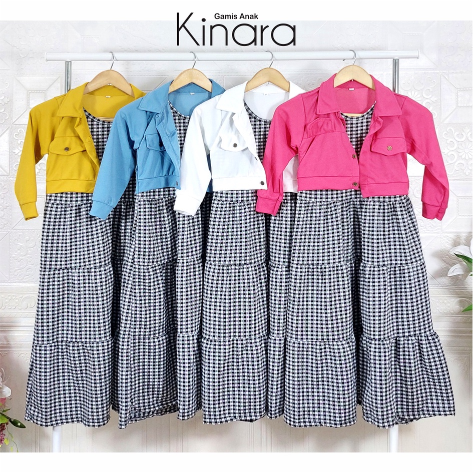 CF Kids Gamis Rompi Anak Perempuan Kinara