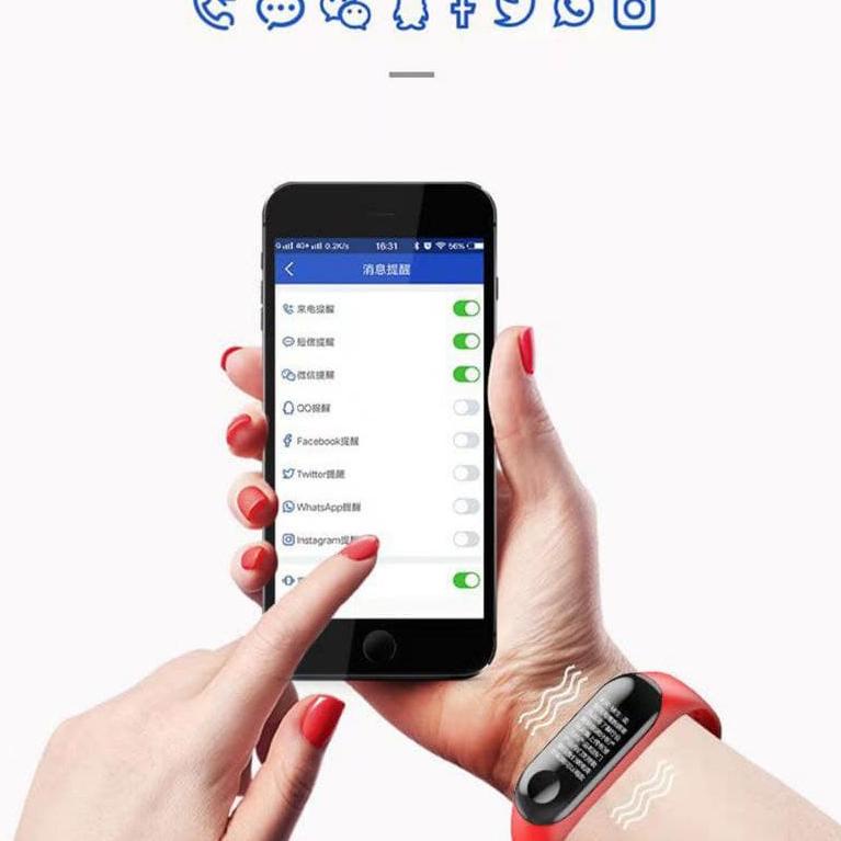 ㆊ Jam Tangan Smart Watch Digital Olahraga Penghitung Kalori Detak Jantung Pria Wanita BEST SELLER 25