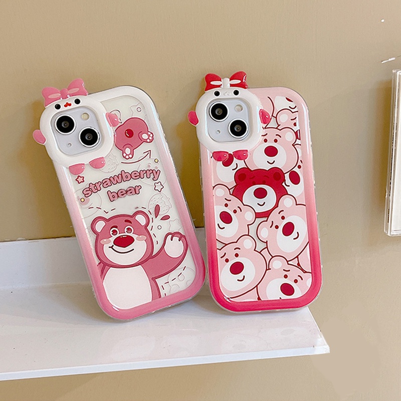 Soft Case Desain Kartun Monster Beruang 3D Untuk Redmi 10 Note 11 Pro Note 11S 10A 10C 9A 10 9T 9 Note 10 5G 10s 9s 9s 8 Poco X3 NFC M3 Pro