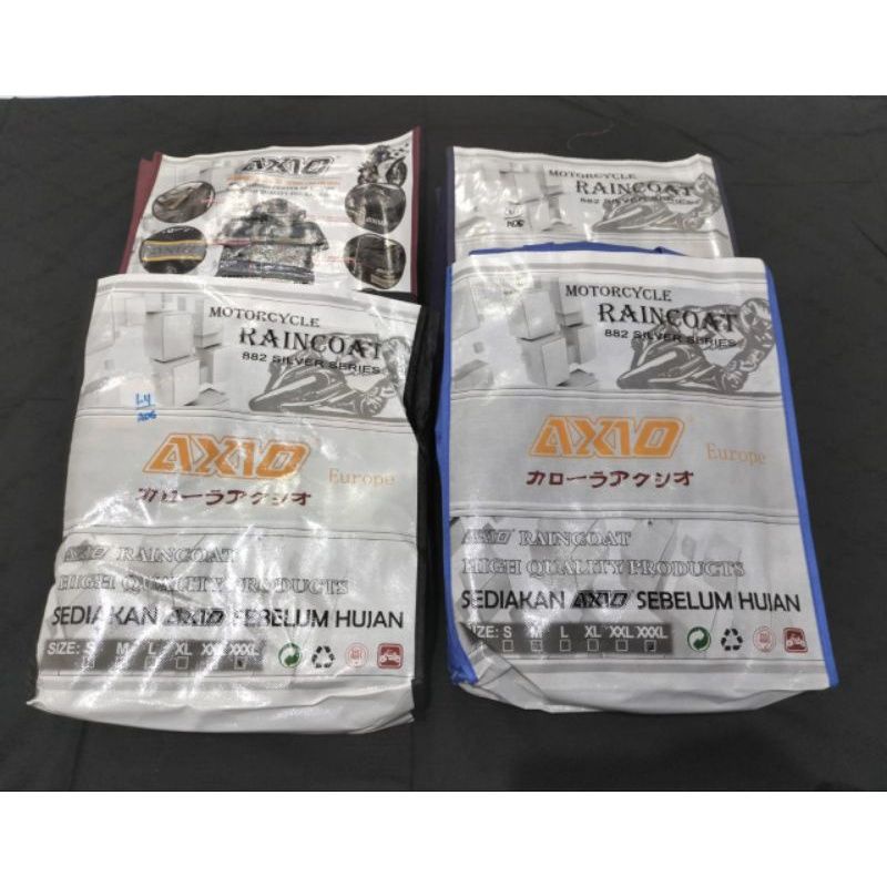 Setelan Jas Hujan Merk AXIO ASLI ORIGINAL