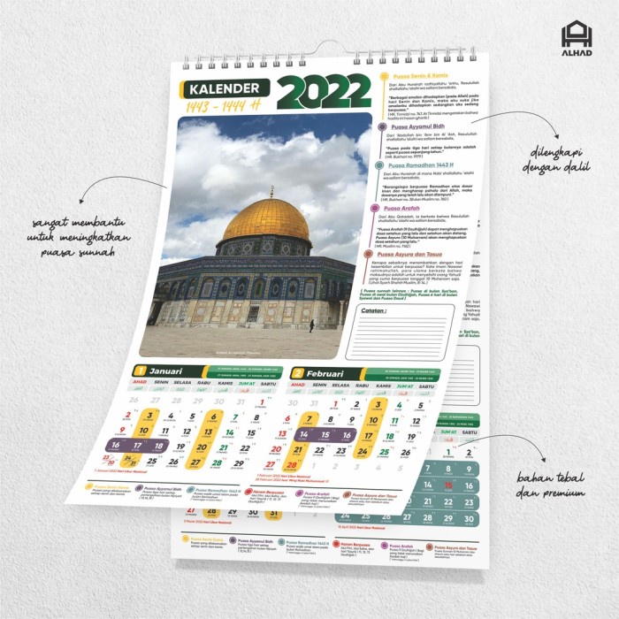 Jual Kalender Puasa 2022 And 2023 I Kalender Dinding I Ukuran 31 X Shopee Indonesia 6235