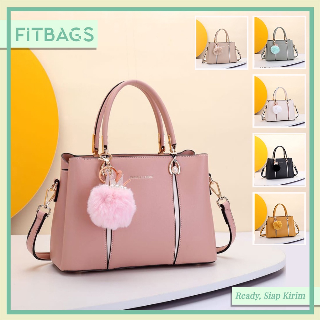 FITBAGS Tas Wanita Handbag Import - Paris &amp; Classic 20405