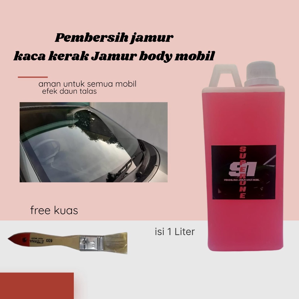 PEMBERSIH JAMUR KACA MOBIL ISI 1 LITER