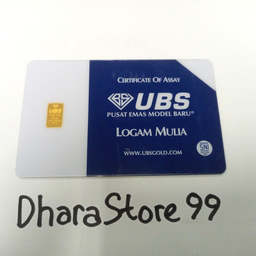 emas ubs 0,5 gram
