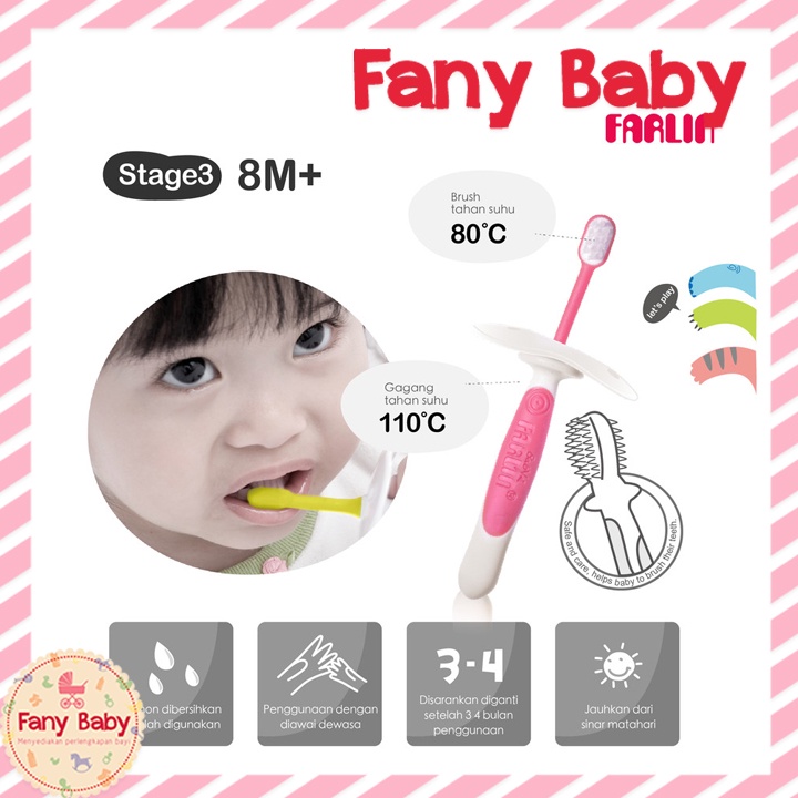 FARLIN STAGE 3 - BABY TOOTHBRUSH