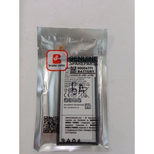 BATRE SAMSUNG A910 / A9 PRO ORIGINAL 100% BRADERPARTS