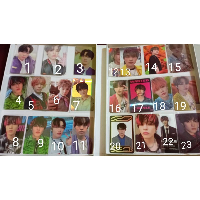 official photocard chenle nct dream keycard ar selca alladin digipack penabur kinho hello future mfa