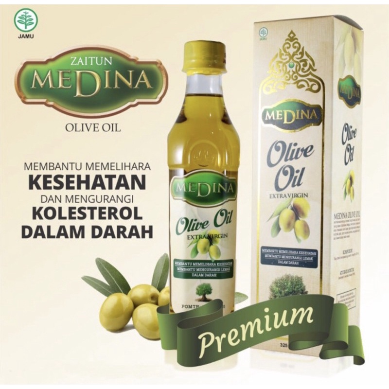 

MINYAK ZAITUN MEDINA OLIVE OIL 325ml