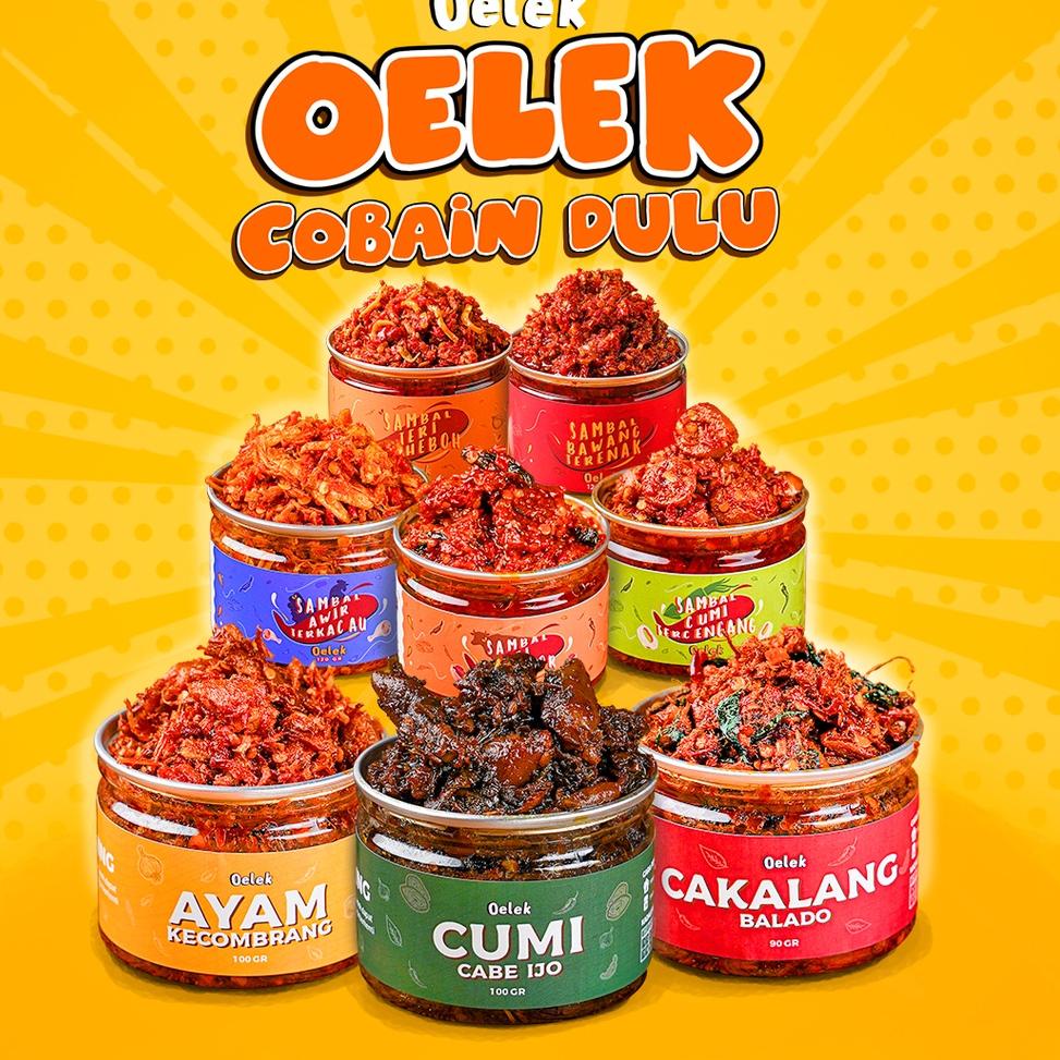 

☛ Bonus 50% Oelek Cobain Dulu / Cakalang Balado / Cumi Cabe Ijo / Ayam Kecombrang / Sambal Cumi / Sambel Ayam Suwir / Sambal Sei / Sambal Teri ,.,.,.,.,.,