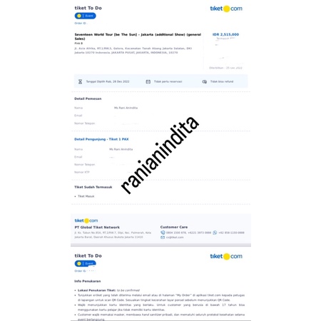 Pelunasan Tiket Seventeen Be The Sun Additional Show Jakarta General Sales Pink B