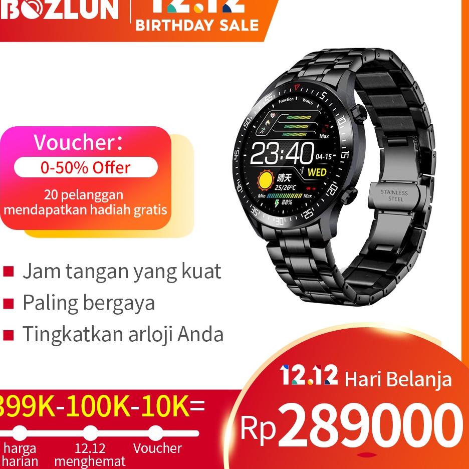 Serbu Baru 【✨LOKAL 2022 NEW 】Jam Pintar Pria dan wanita  bisa telfon Smartwatch -Bluetooth Phone Cal