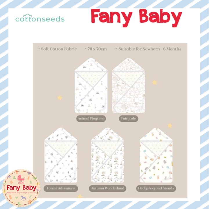 COTTONSEEDS HOODIE BLANKET