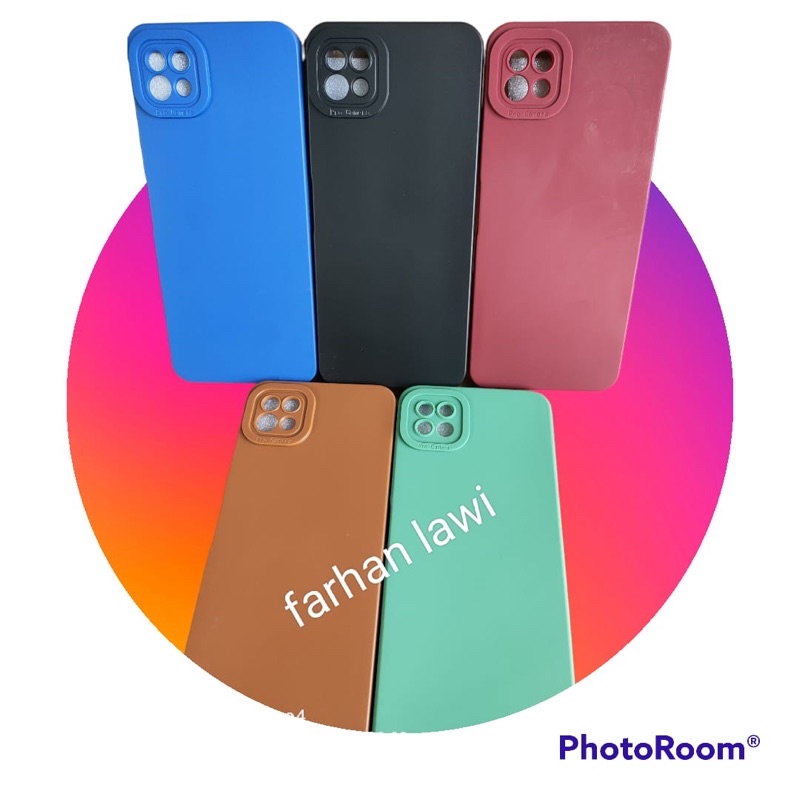 CASE/ SILICON TERBARU MACARON SAMSUNG A22 5G SOFT CASE PRO CAMERA