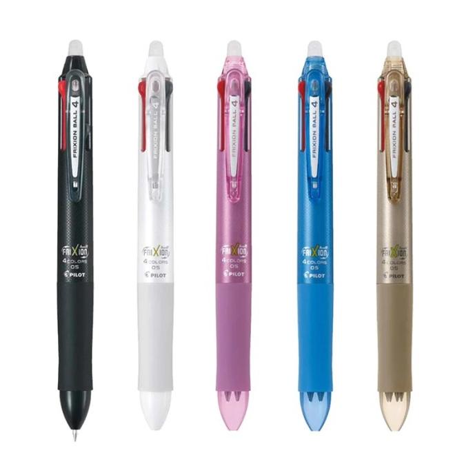

Pilot pen Frixion 4 in 1 Erasable Pen 0.5 / pulpen Bisa Dihapus