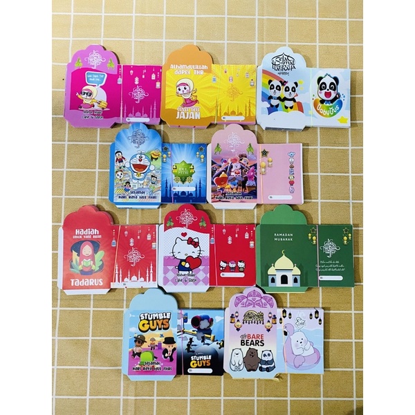 

[LEMBARAN] Amplop Lebaran Medium Murah FREE Plastik + Lem