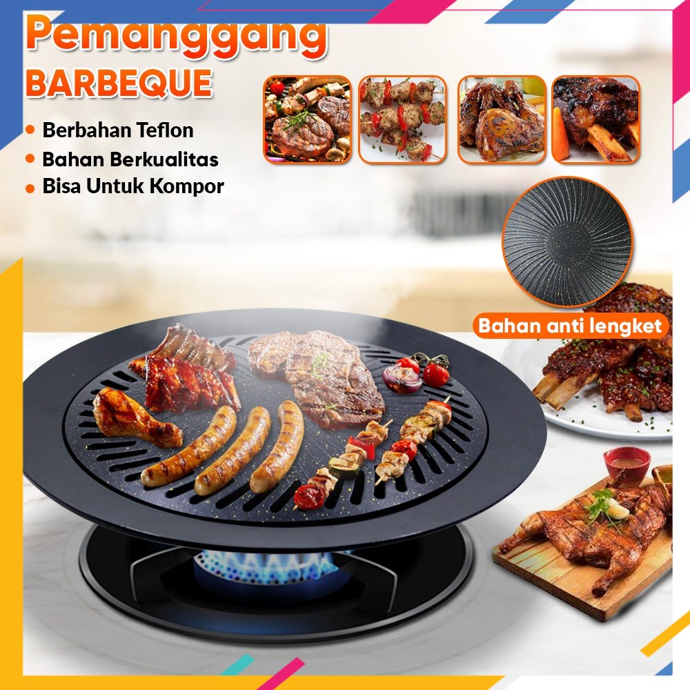Jual PAKET SET TEMPAT BAKAR / GRILL TAHUN BARU 2022 /YK DESIGN YK818A
