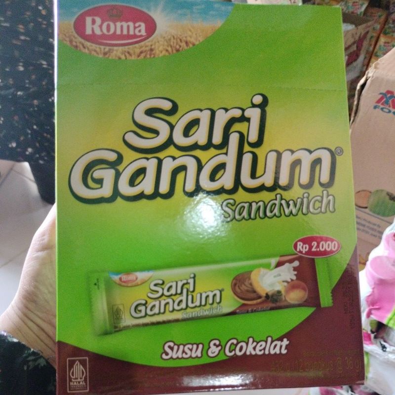 

Sari gandum 36grm|Snack murah|camilan murah