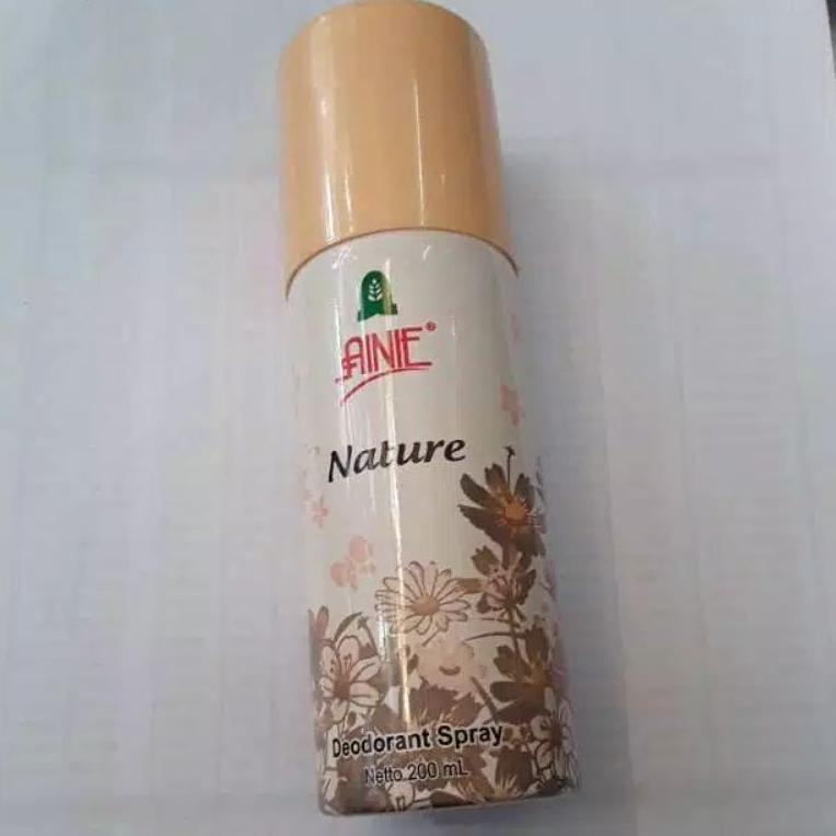 Kode-W38V✪ Ainie Nature deodorant spray 200ml amanah